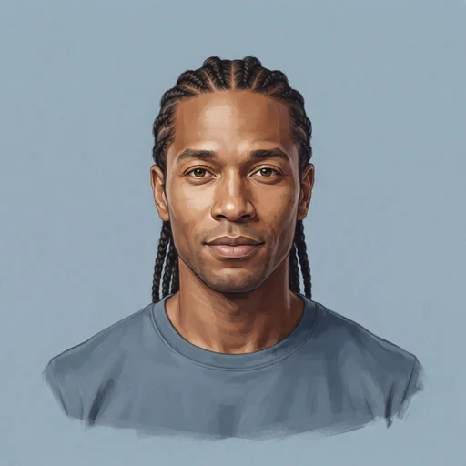 AI-generated illustrated avatar for Charon