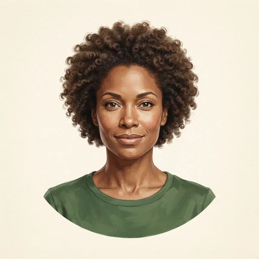 AI-generated illustrated avatar for Erinome