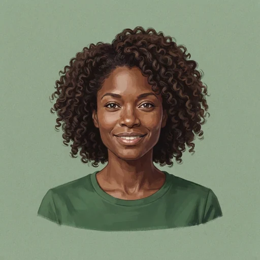 AI-generated illustrated avatar for Callirrhoe