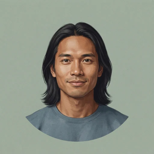 AI-generated illustrated avatar for Hindi Advisor 10
