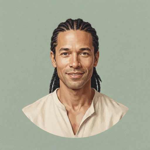 AI-generated illustrated avatar for Fenrir