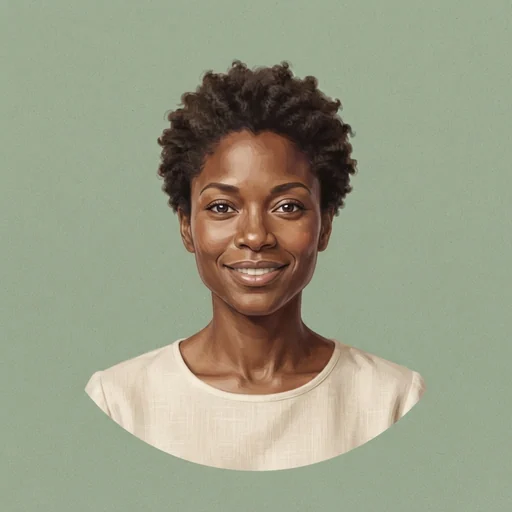 AI-generated illustrated avatar for Autonoe