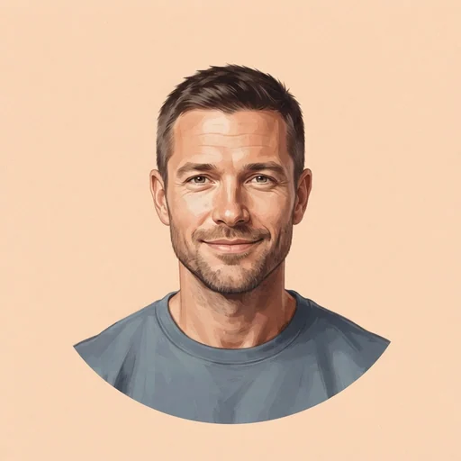 AI-generated illustrated avatar for Castor