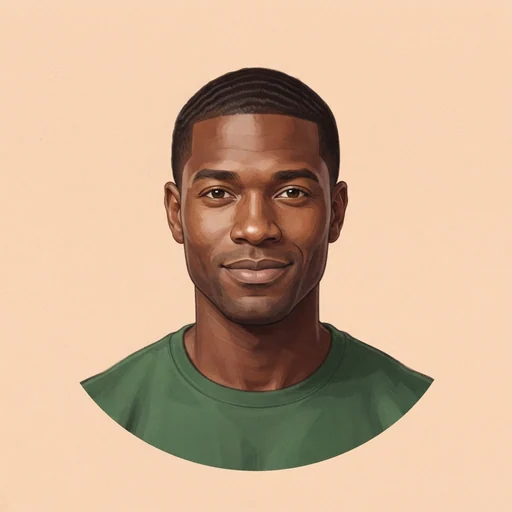 AI-generated illustrated avatar for Lux