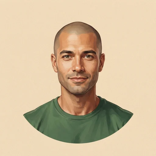 AI-generated illustrated avatar for Helios