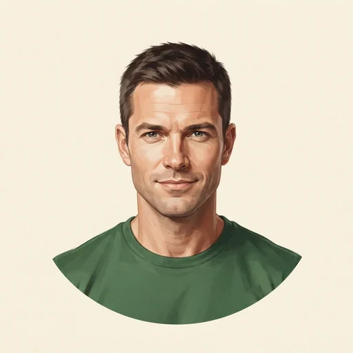 AI-generated illustrated avatar for Helix